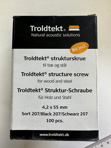 Troldekt Screws (55mm BLACK)